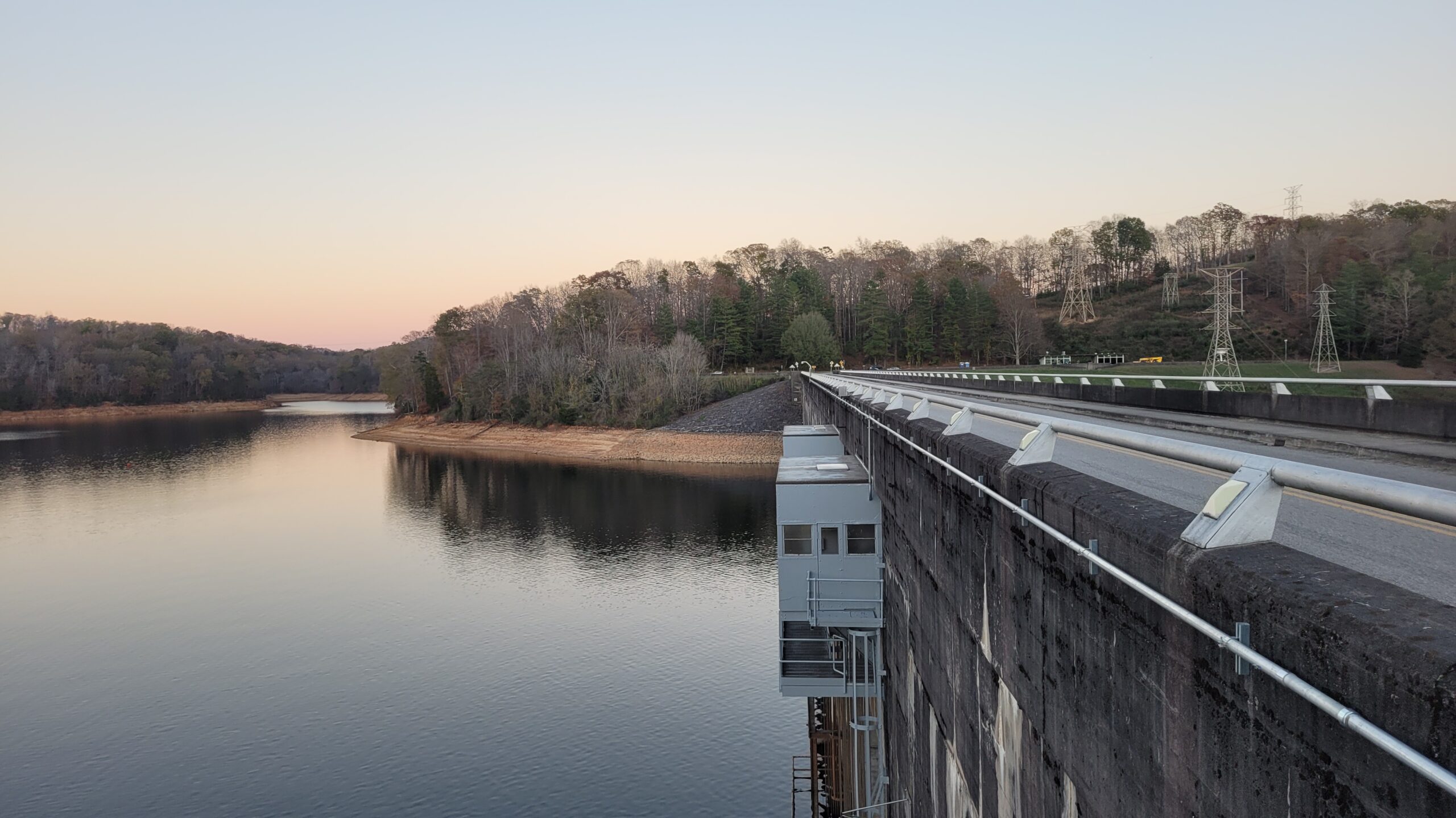 Hiking/Camping at Norris Dam State Park in November 2024